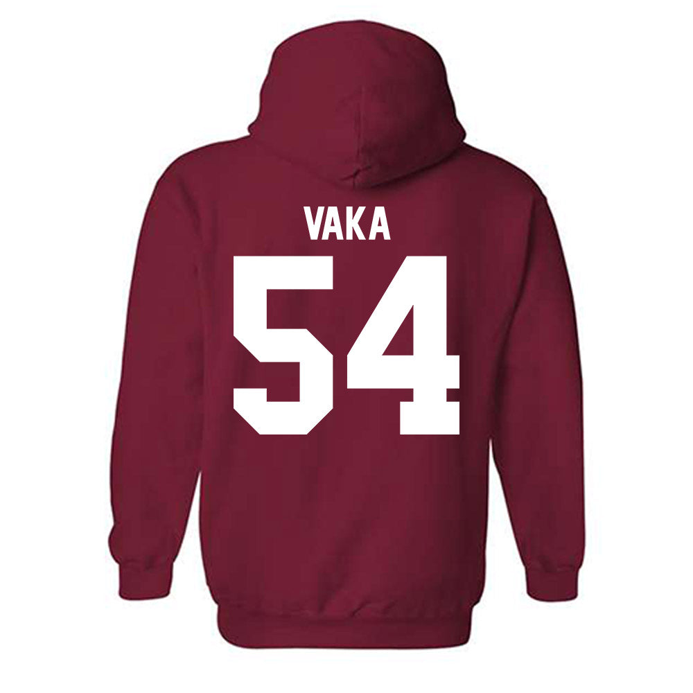 Ball State - NCAA Football : Spencer Vaka - Hooded Sweatshirt-1