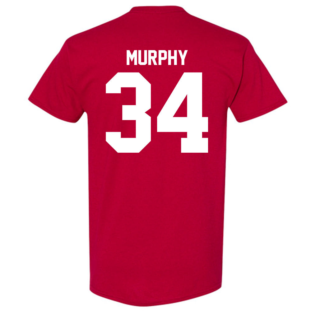Ball State - NCAA Baseball : Trent Murphy - T-Shirt-1