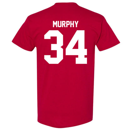 Ball State - NCAA Baseball : Trent Murphy - T-Shirt-1
