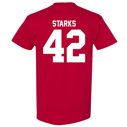 Ball State - NCAA Football : Layton Starks - T-Shirt-1