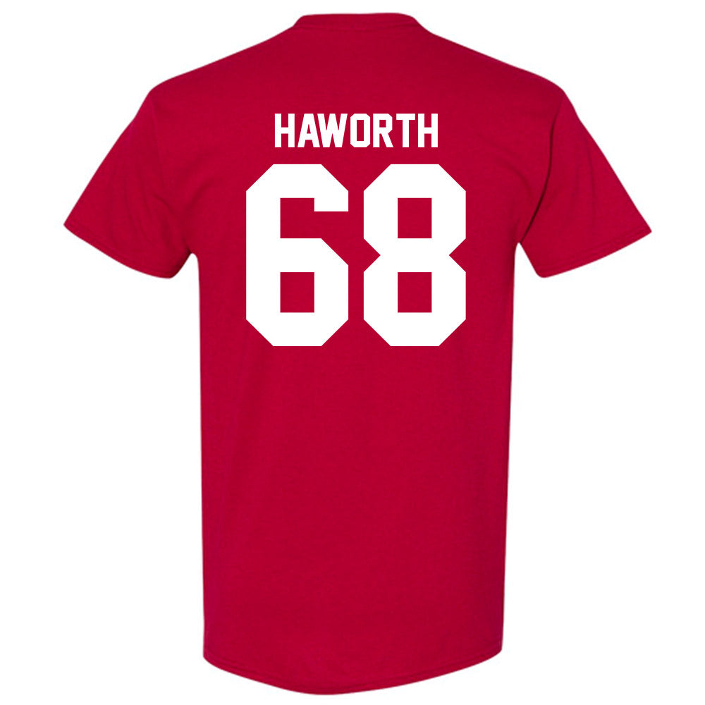 Ball State - NCAA Football : Grant Haworth - T-Shirt-1