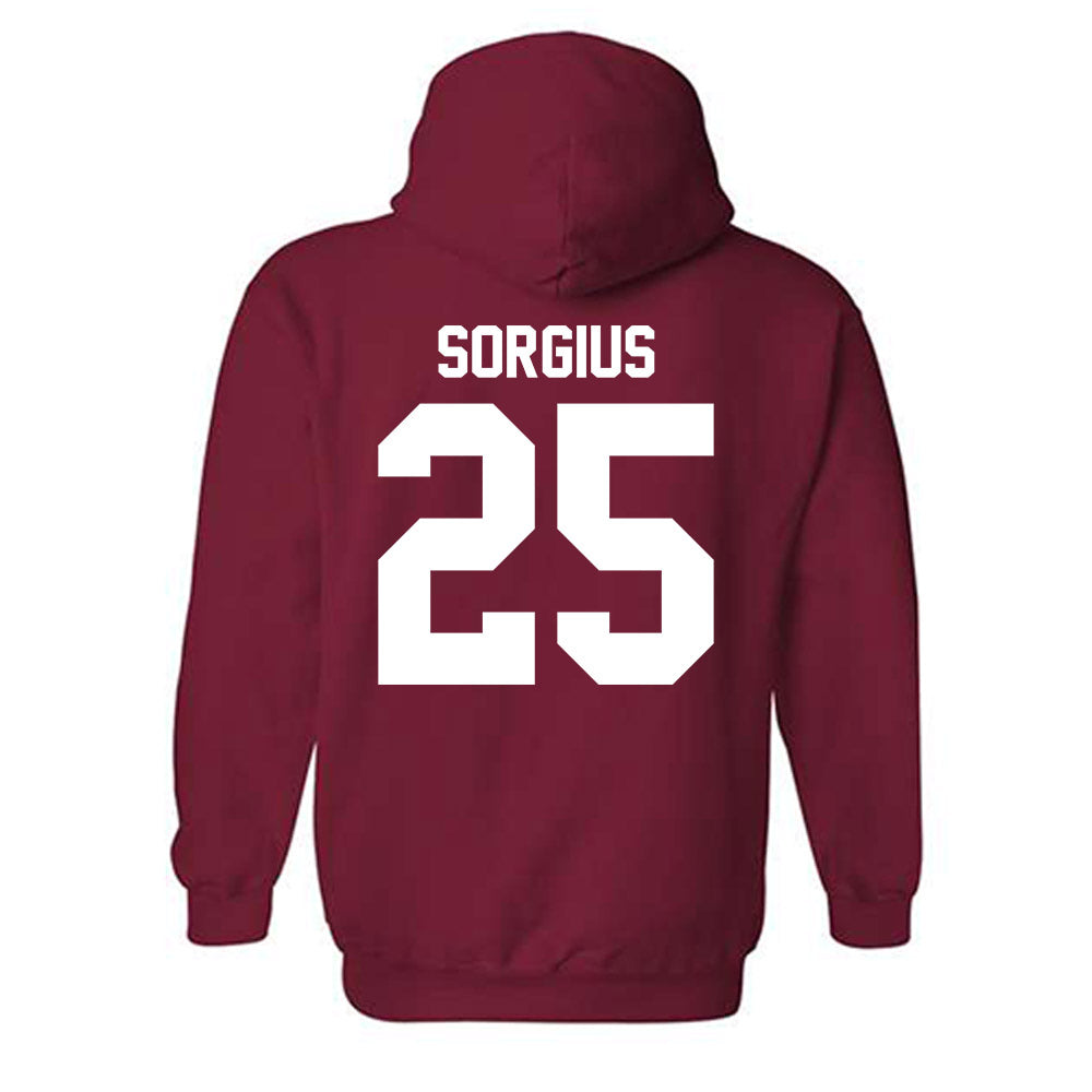 Ball State - NCAA Baseball : Kendric Sorgius - Hooded Sweatshirt-1