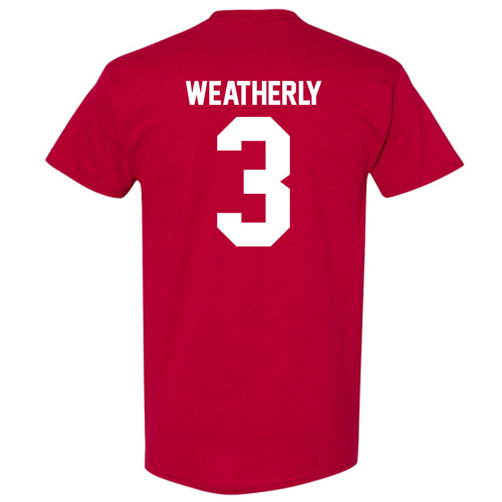 Ball State - NCAA Football : Eric Weatherly - T-Shirt-1