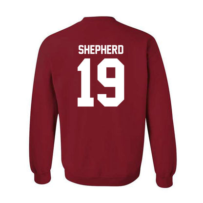 Ball State - NCAA Football : Deondre Shepherd - Crewneck Sweatshirt-1