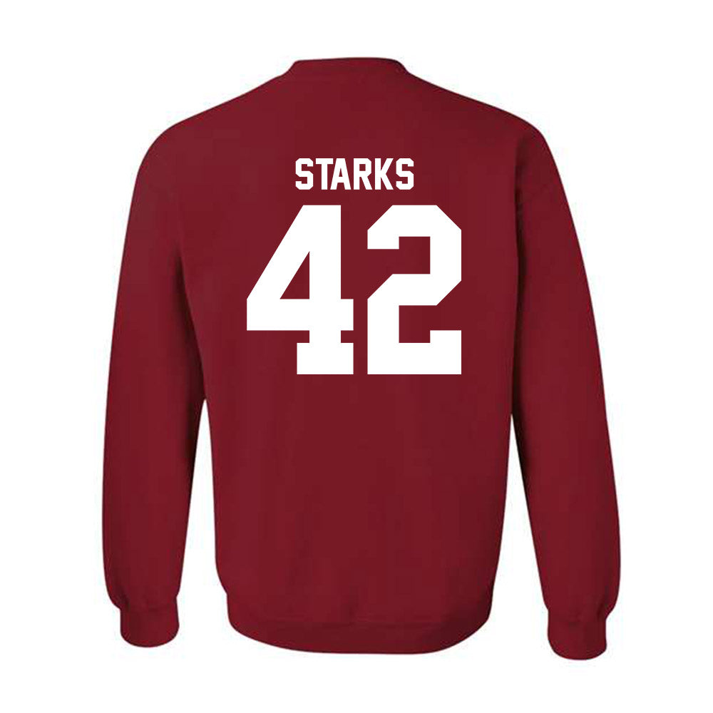 Ball State - NCAA Football : Layton Starks - Crewneck Sweatshirt-1