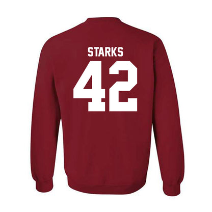 Ball State - NCAA Football : Layton Starks - Crewneck Sweatshirt-1