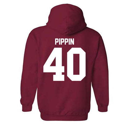 Ball State - NCAA Football : DC Pippin - Hooded Sweatshirt-1