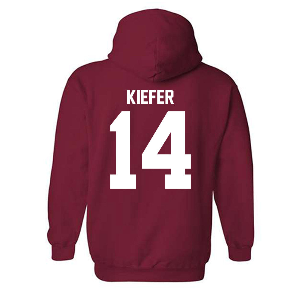 Ball State - NCAA Women's Basketball : Marie Kiefer - Hooded Sweatshirt