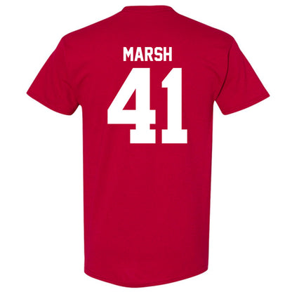 Ball State - NCAA Football : Ben Marsh - T-Shirt-1