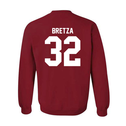 Ball State - NCAA Baseball : Zander Bretza - Crewneck Sweatshirt-1