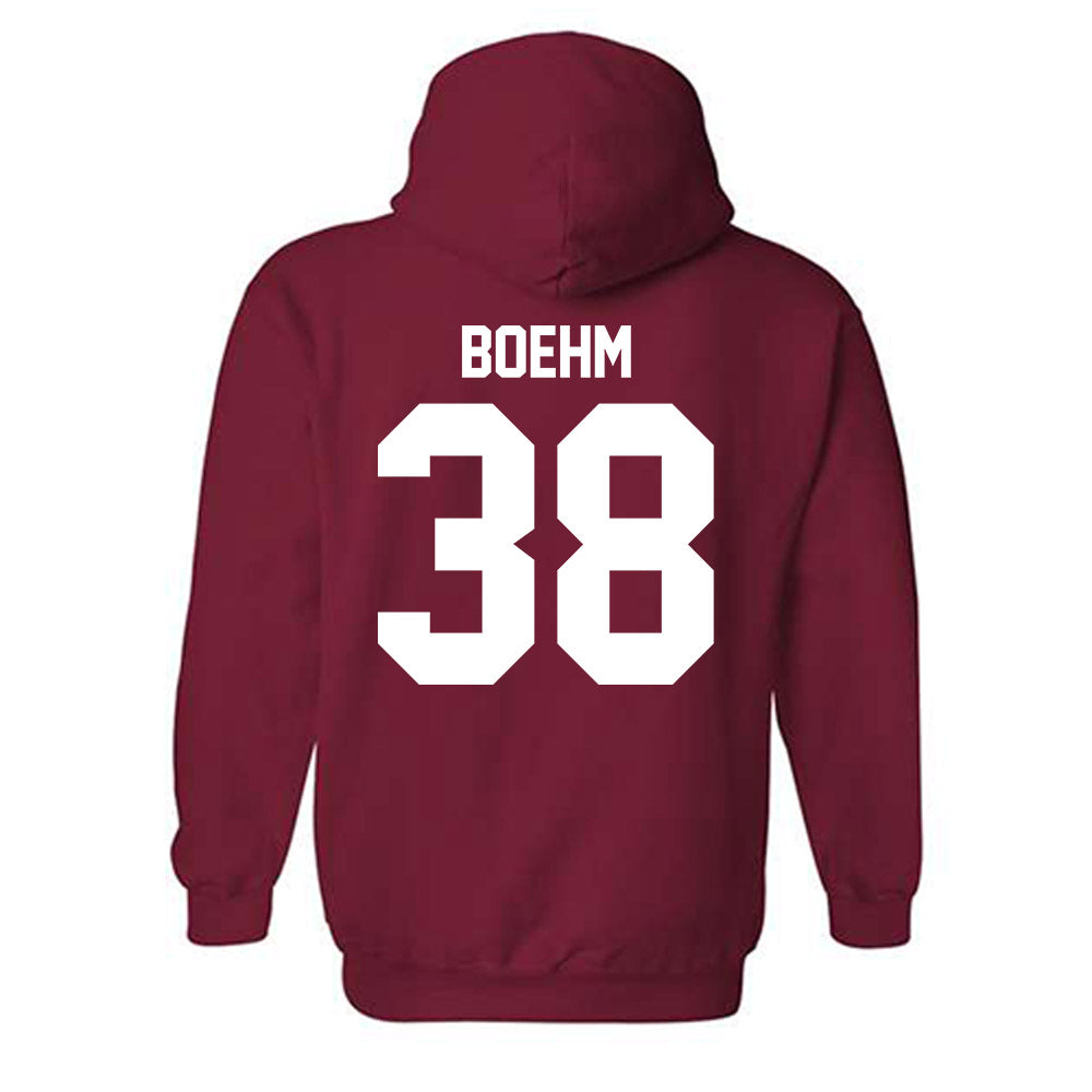 Ball State - NCAA Football : Brody Boehm - Hooded Sweatshirt-1