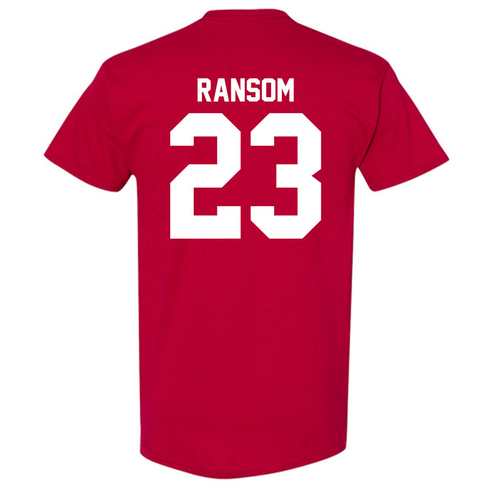 Ball State - NCAA Women's Basketball : Zuri Ransom - T-Shirt-1
