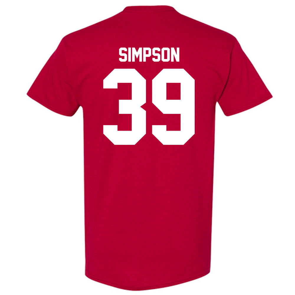 Ball State - NCAA Football : Zavier Simpson - T-Shirt-1