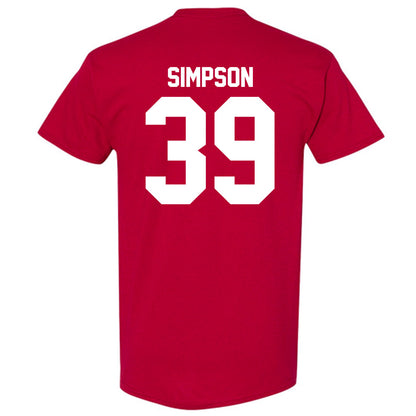 Ball State - NCAA Football : Zavier Simpson - T-Shirt-1