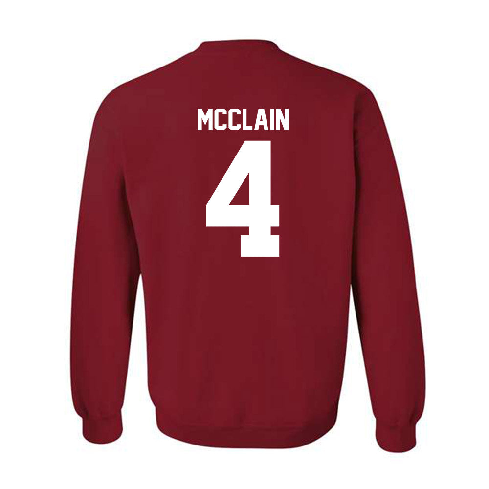 Ball State - NCAA Football : Eric McClain - Crewneck Sweatshirt-1
