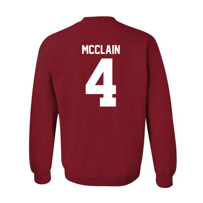 Ball State - NCAA Football : Eric McClain - Crewneck Sweatshirt-1