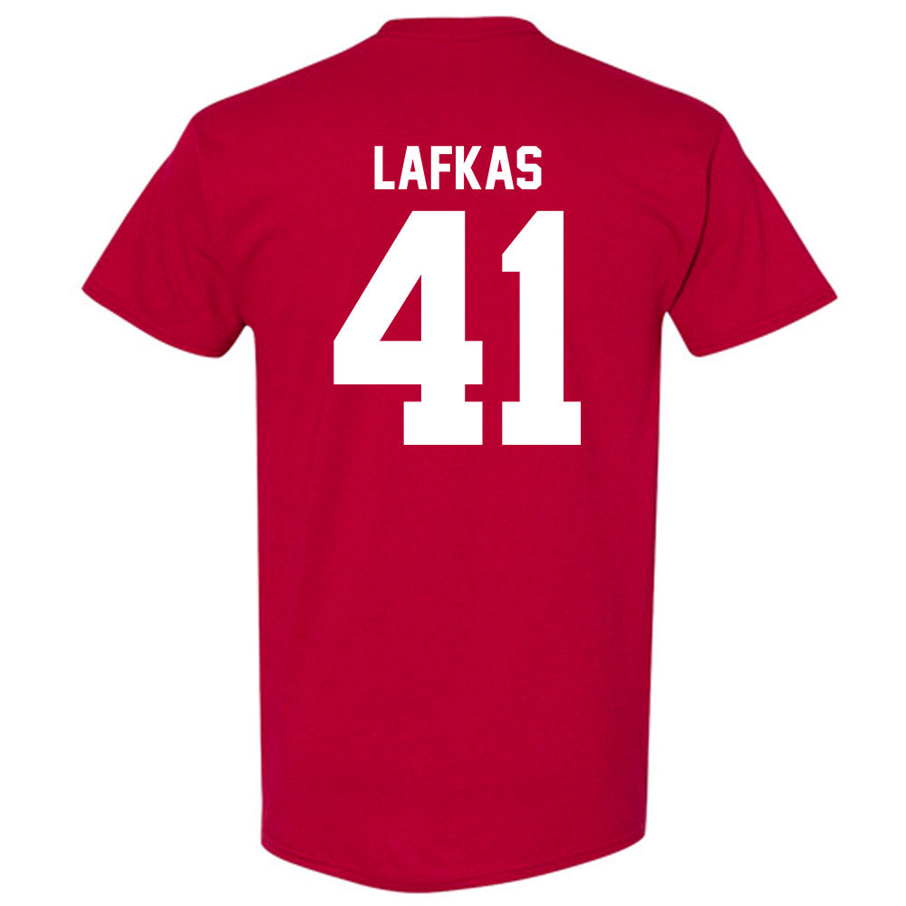 Ball State - NCAA Baseball : Joe Lafkas - T-Shirt-1