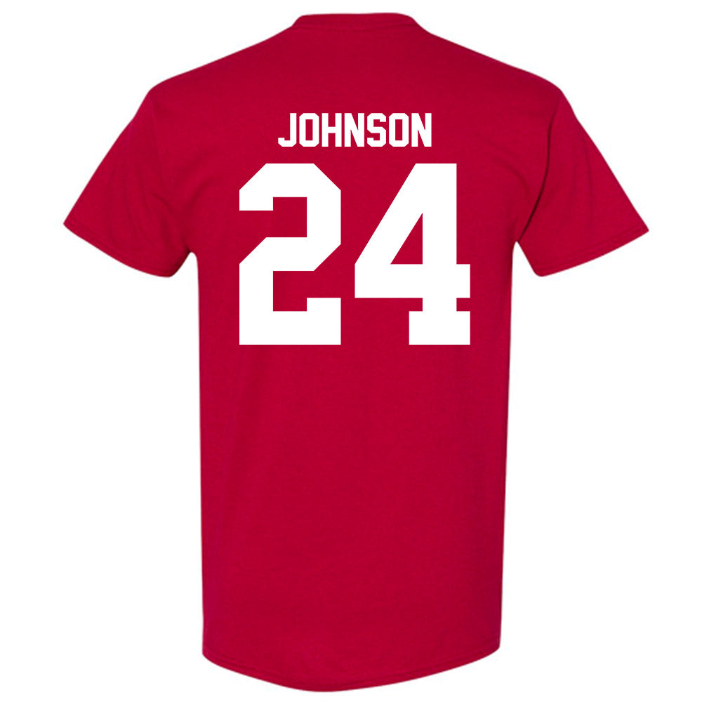 Ball State - NCAA Baseball : Keegan Johnson - T-Shirt-1