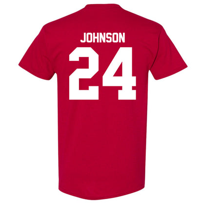 Ball State - NCAA Baseball : Keegan Johnson - T-Shirt-1