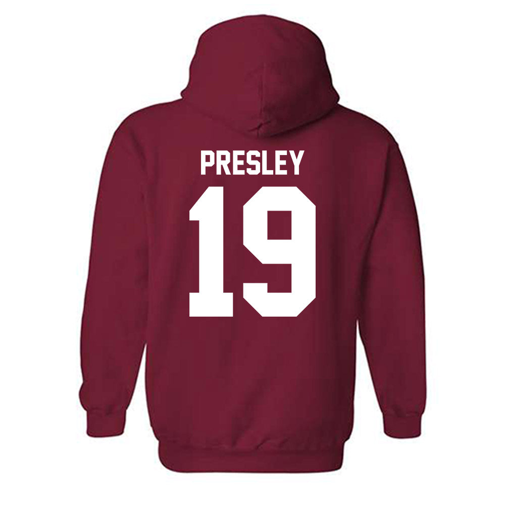 Ball State - NCAA Football : Nick Presley - Hooded Sweatshirt-1