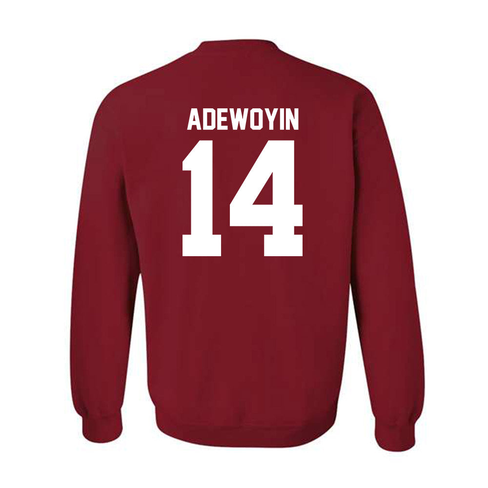 Ball State - NCAA Football : Tobi Adewoyin - Crewneck Sweatshirt-1