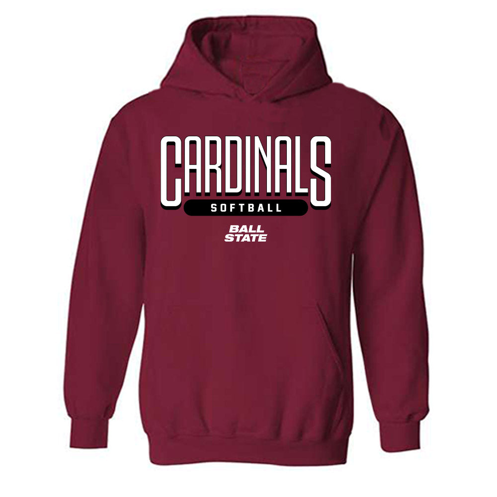 Ball State - NCAA Softball : Emma Eubank - Hooded Sweatshirt