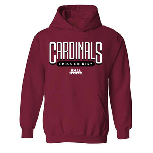 Ball State - NCAA Women's Cross Country : Kaitlyn Kauppila - Hooded Sweatshirt-0