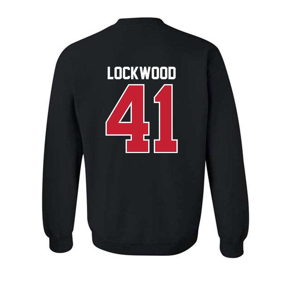 Ball State - NCAA Baseball : Caden Lockwood - Crewneck Sweatshirt-1