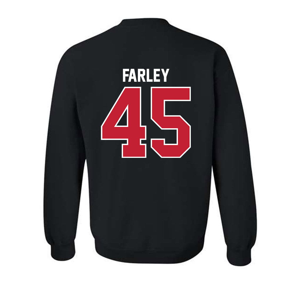 Ball State - NCAA Men's Basketball : Alex Farley - Crewneck Sweatshirt-1