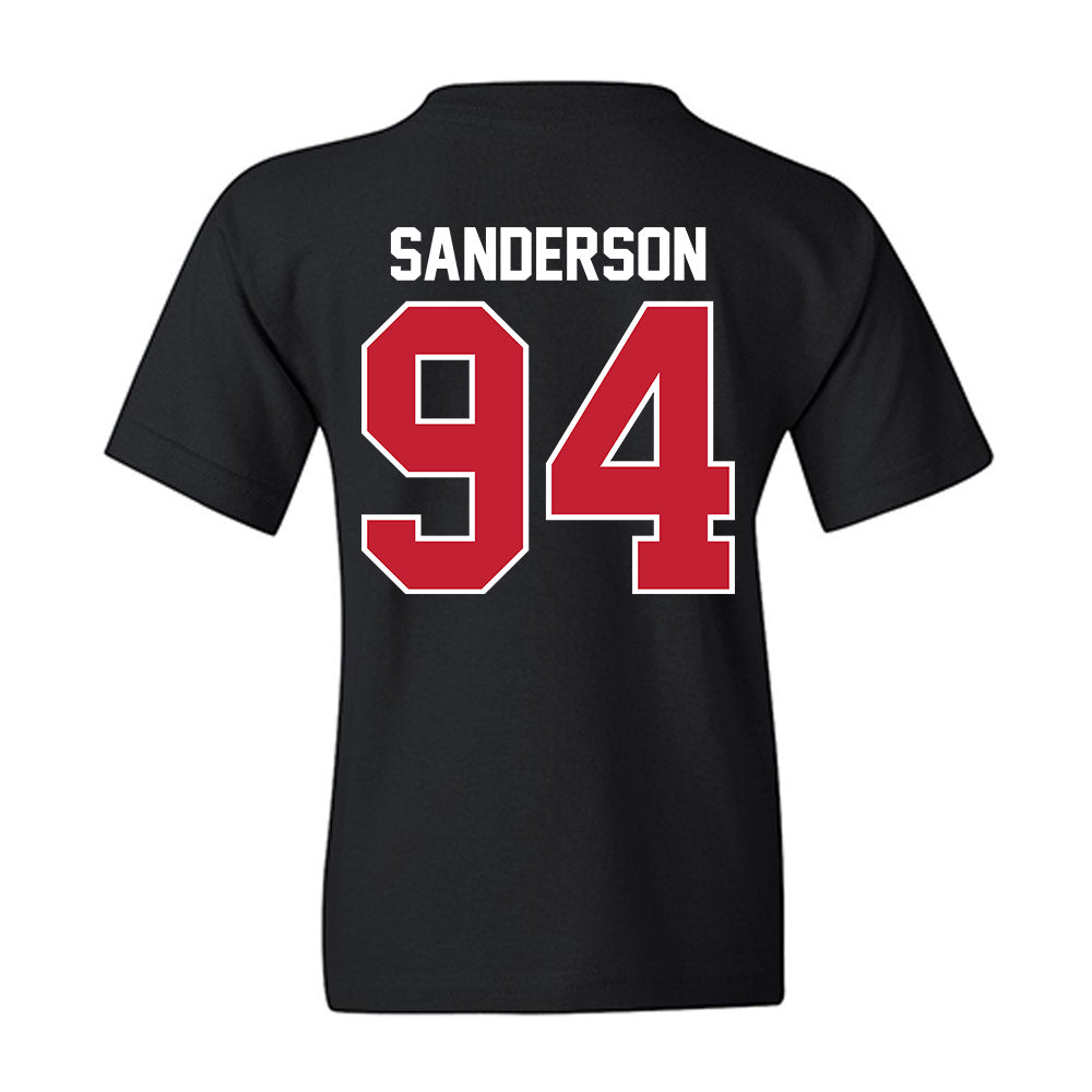 Ball State - NCAA Football : Hunter Sanderson - Youth T-Shirt-1