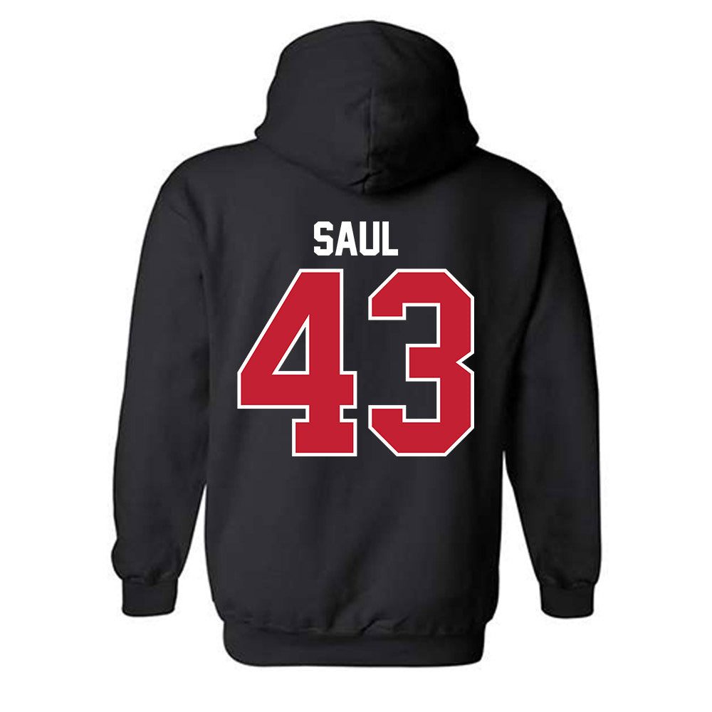 Ball State - NCAA Football : Adam Saul - Hooded Sweatshirt-1