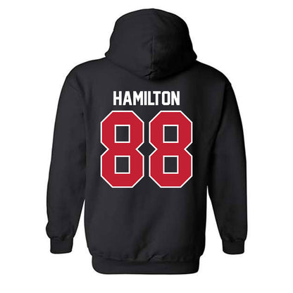 Ball State - NCAA Football : Donovan Hamilton - Hooded Sweatshirt-1