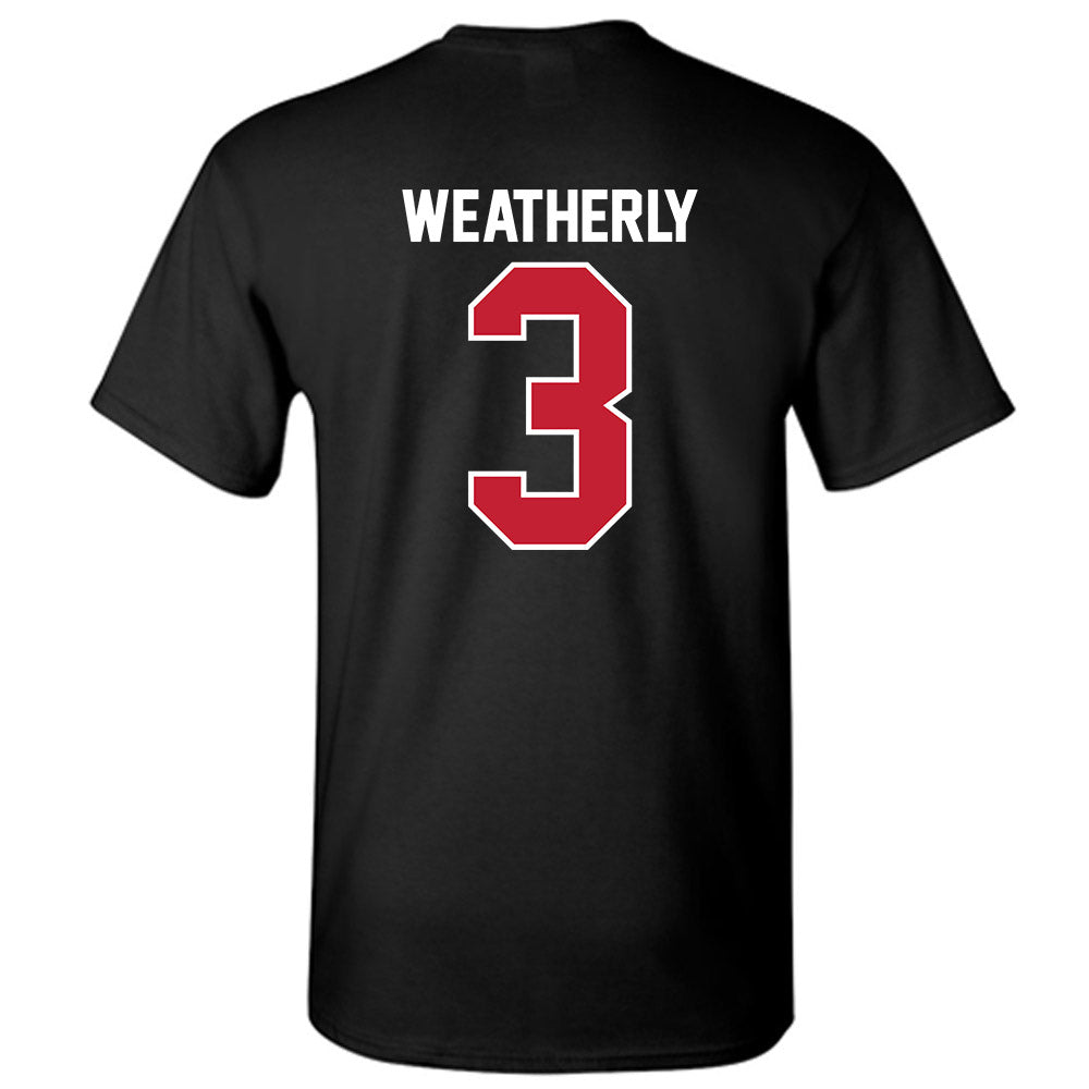 Ball State - NCAA Football : Eric Weatherly - T-Shirt-1