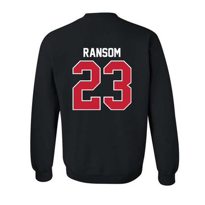 Ball State - NCAA Women's Basketball : Zuri Ransom - Crewneck Sweatshirt-1