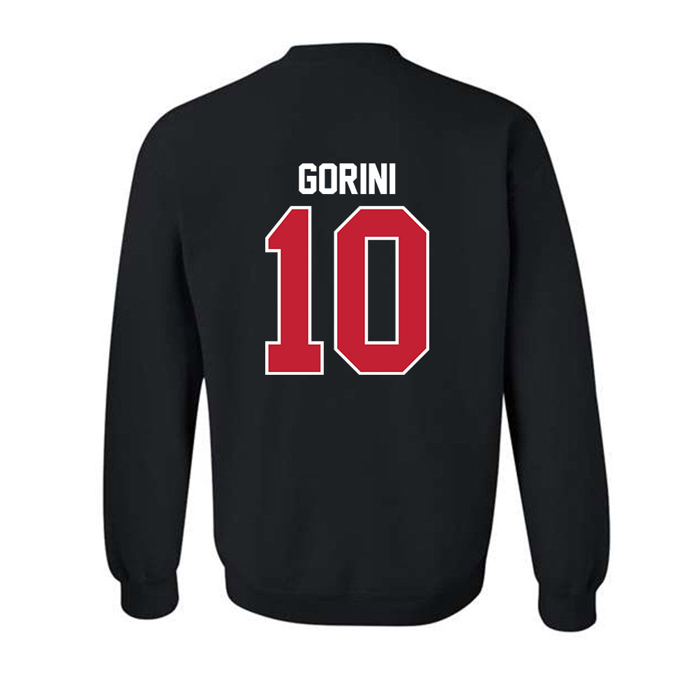 Ball State - NCAA Women's Basketball : Giorgia Gorini - Crewneck Sweatshirt-1
