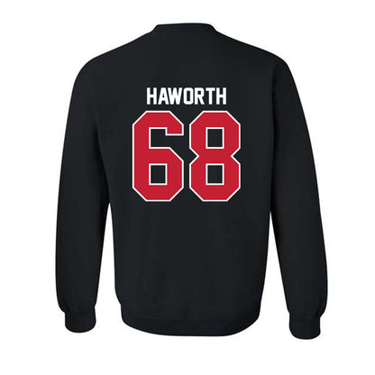 Ball State - NCAA Football : Grant Haworth - Crewneck Sweatshirt-1