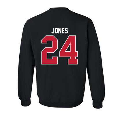 Ball State - NCAA Men's Basketball : Mason Jones - Crewneck Sweatshirt-1