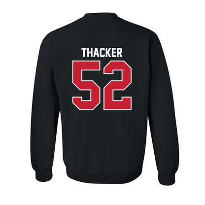 Ball State - NCAA Football : Michael Thacker - Crewneck Sweatshirt-1