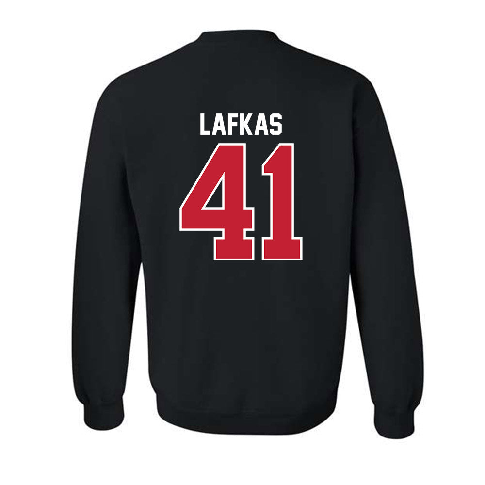 Ball State - NCAA Baseball : Joe Lafkas - Crewneck Sweatshirt-1