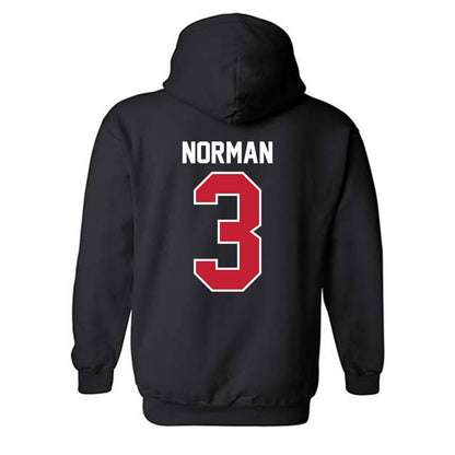 Ball State - NCAA Women's Basketball : Karsyn Norman - Hooded Sweatshirt-1