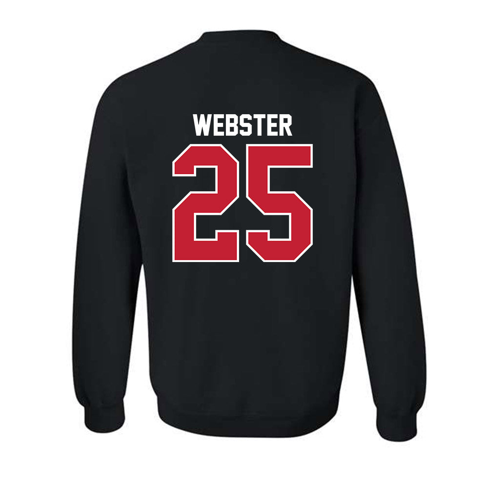 Ball State - NCAA Football : Mikeah Webster - Crewneck Sweatshirt-1