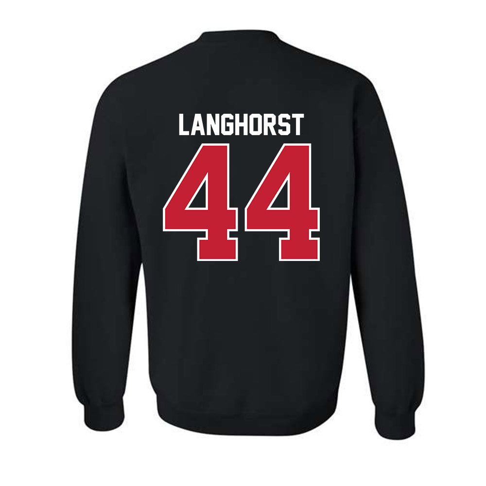 Ball State - NCAA Baseball : Kade Langhorst - Crewneck Sweatshirt-1