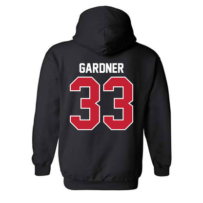 Ball State - NCAA Baseball : Patrick Gardner - Hooded Sweatshirt-1