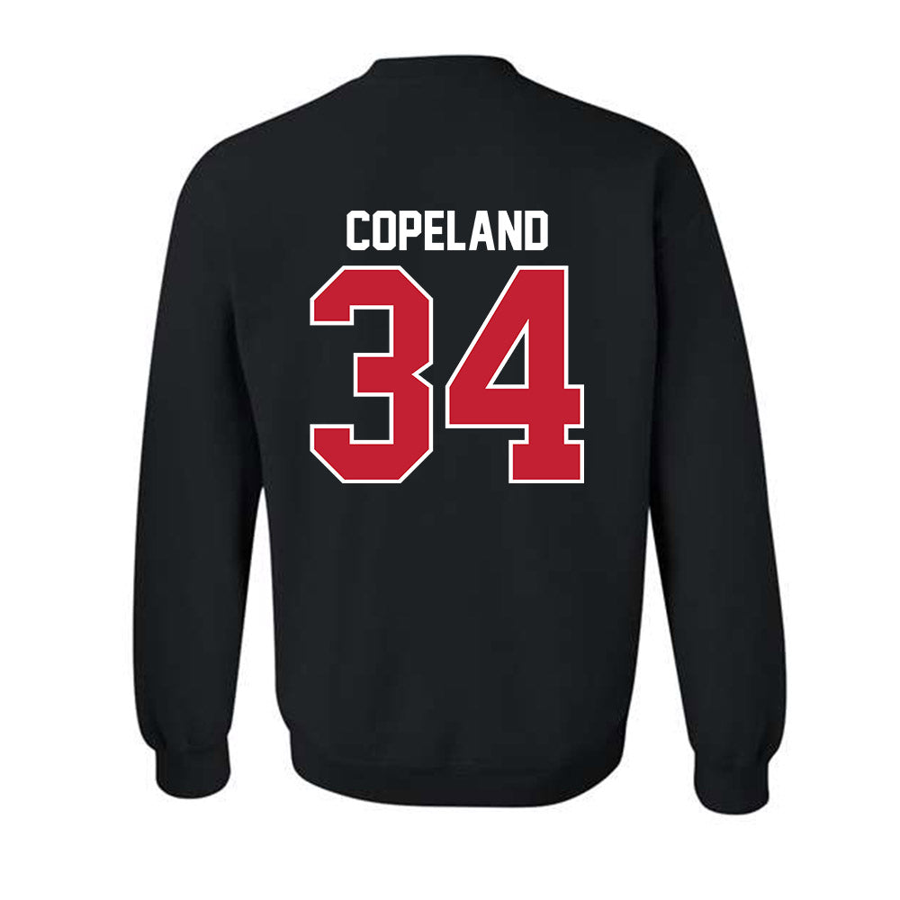Ball State - NCAA Men's Basketball : Preston Copeland - Crewneck Sweatshirt-1