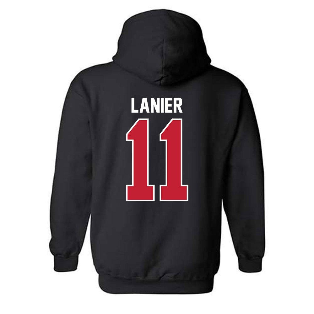 Ball State - NCAA Football : Donovan Lanier - Hooded Sweatshirt-1