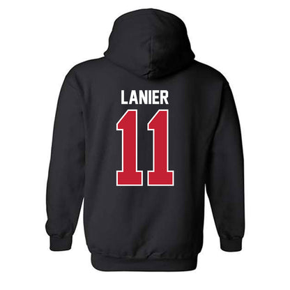 Ball State - NCAA Football : Donovan Lanier - Hooded Sweatshirt-1