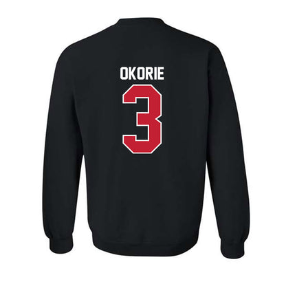 Ball State - NCAA Football : George Okorie - Crewneck Sweatshirt-1
