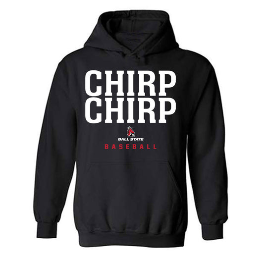 Ball State - NCAA Baseball : Connor Hutchinson - Hooded Sweatshirt