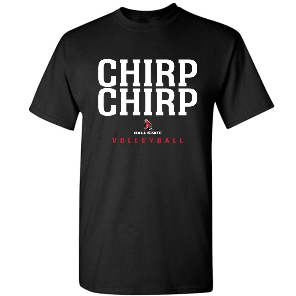 Ball State - NCAA Women's Volleyball : Reese Axness - T-Shirt-0