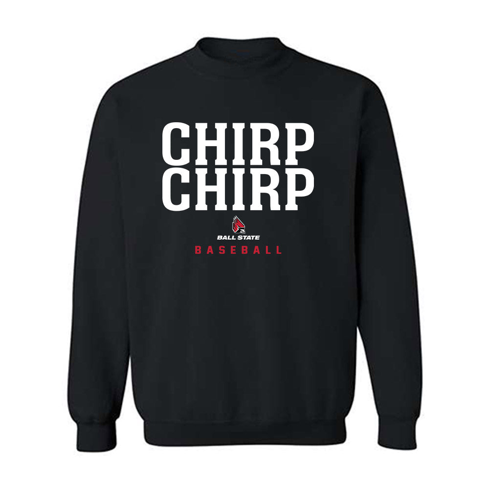 Ball State - NCAA Baseball : Kade Langhorst - Crewneck Sweatshirt-0